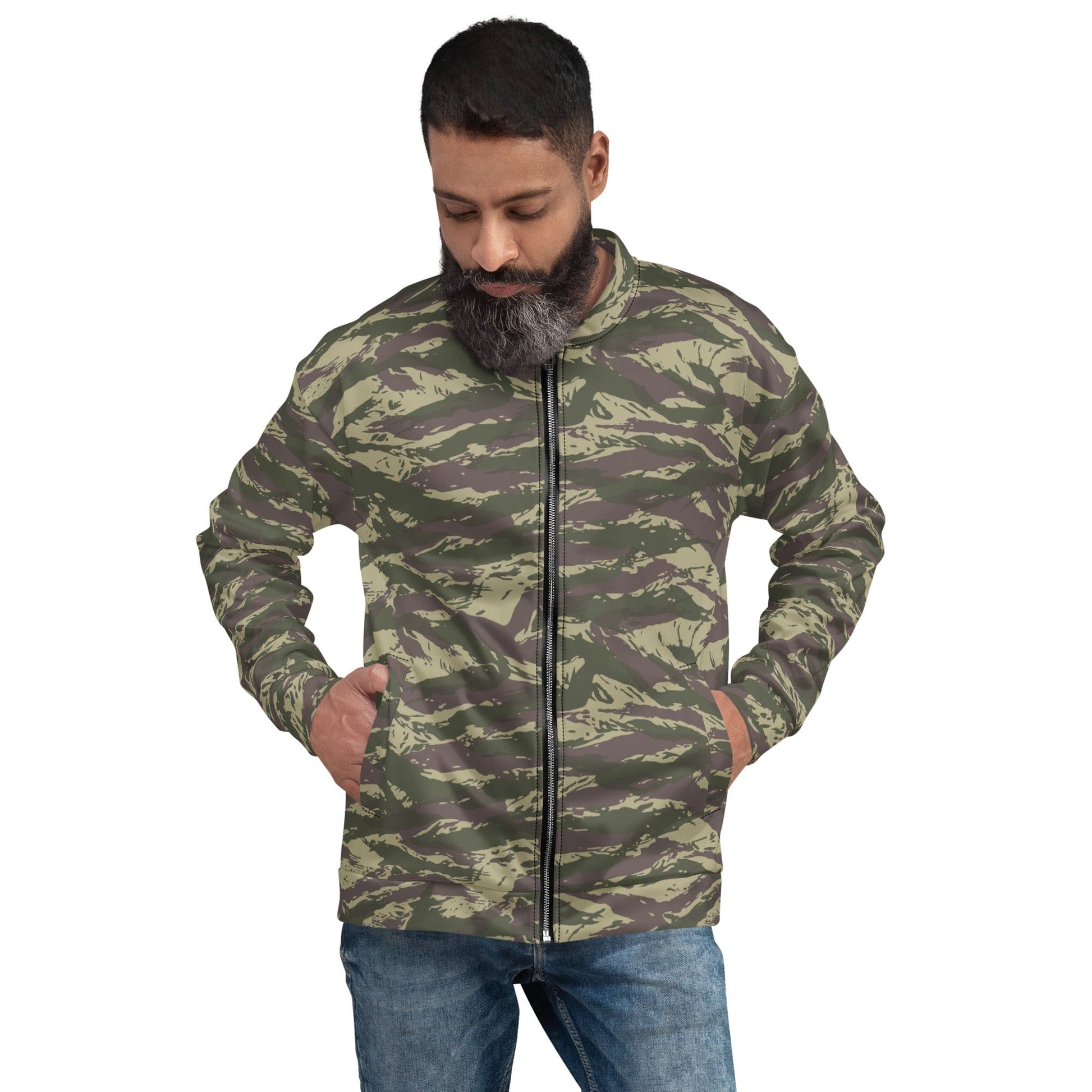 Serbian Lizard Arkan Volunteer Guard CAMO Unisex Bomber Jacket