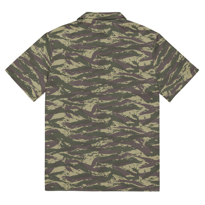 Serbian Lizard Arkan Volunteer Guard CAMO Unisex button shirt - Button Shirt