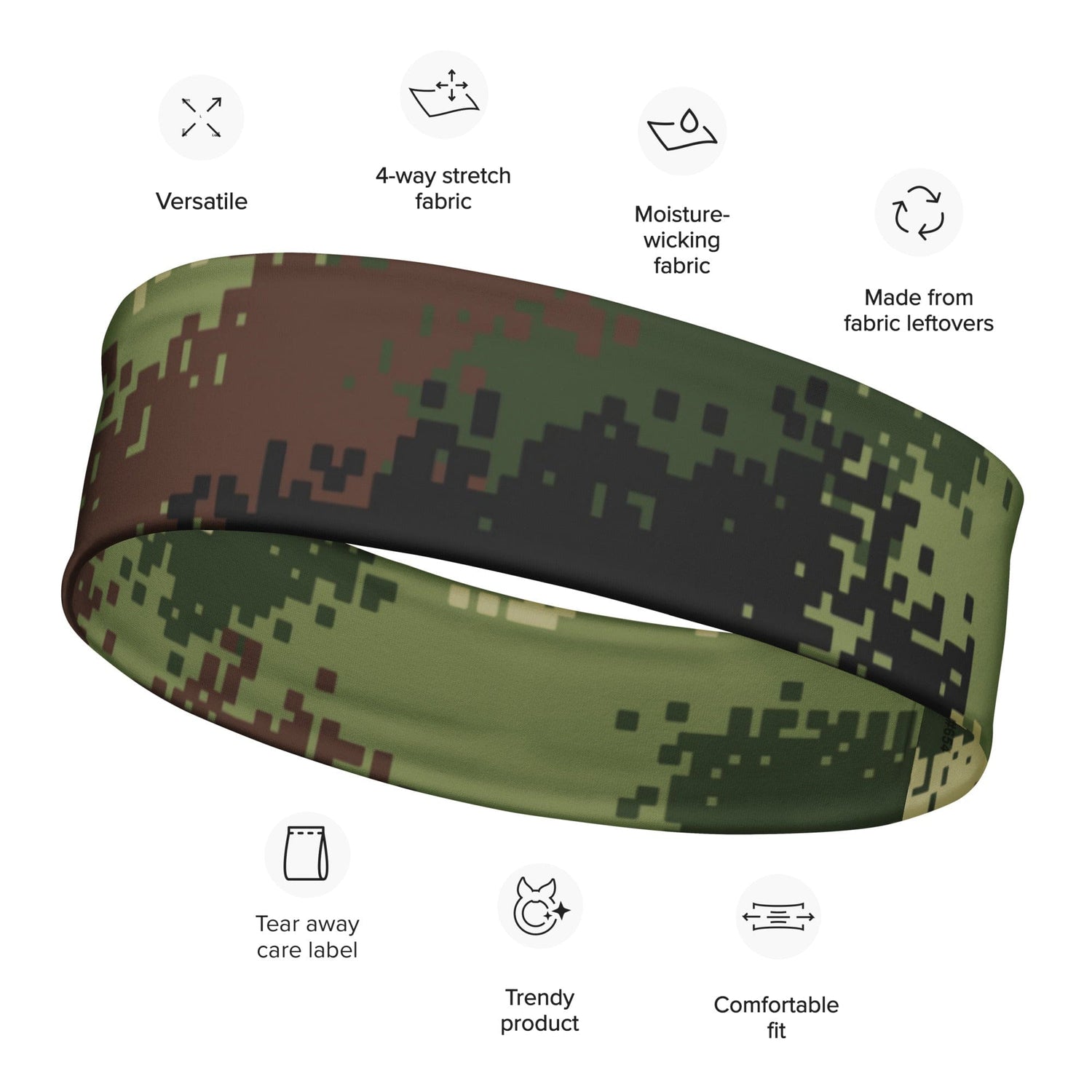 Serbian M-MDU-10 CAMO Headband - M - Headbands