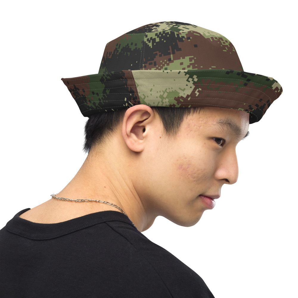 Serbian M-MDU-10 CAMO Reversible bucket hat - Bucket Hat