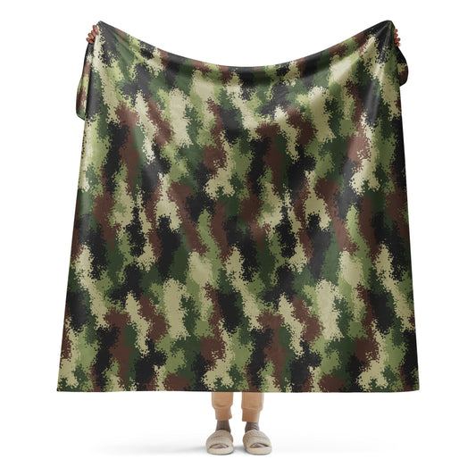 Serbian M-MDU-10 CAMO Sherpa blanket - 60″×80″ - Blanket