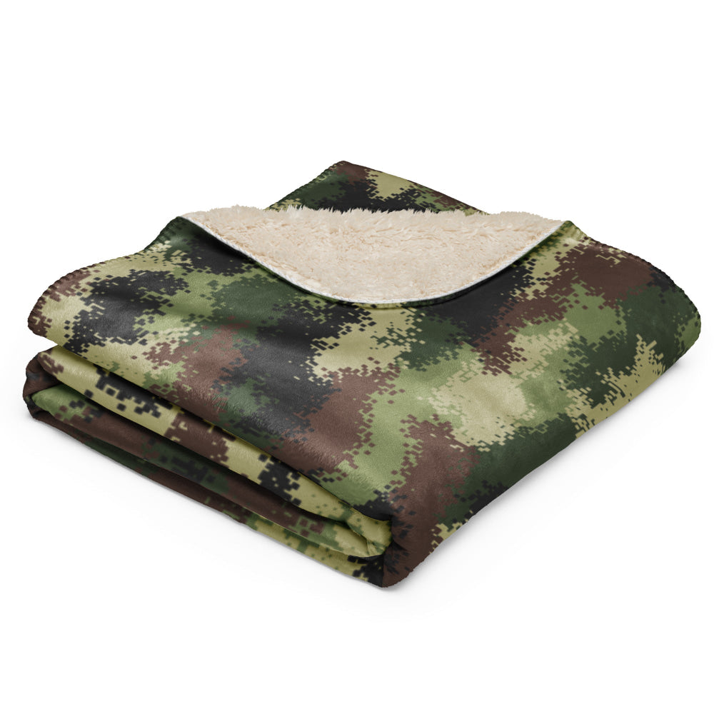 Serbian M-MDU-10 CAMO Sherpa blanket - Blanket