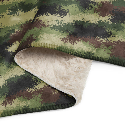 Serbian M-MDU-10 CAMO Sherpa blanket - Blanket