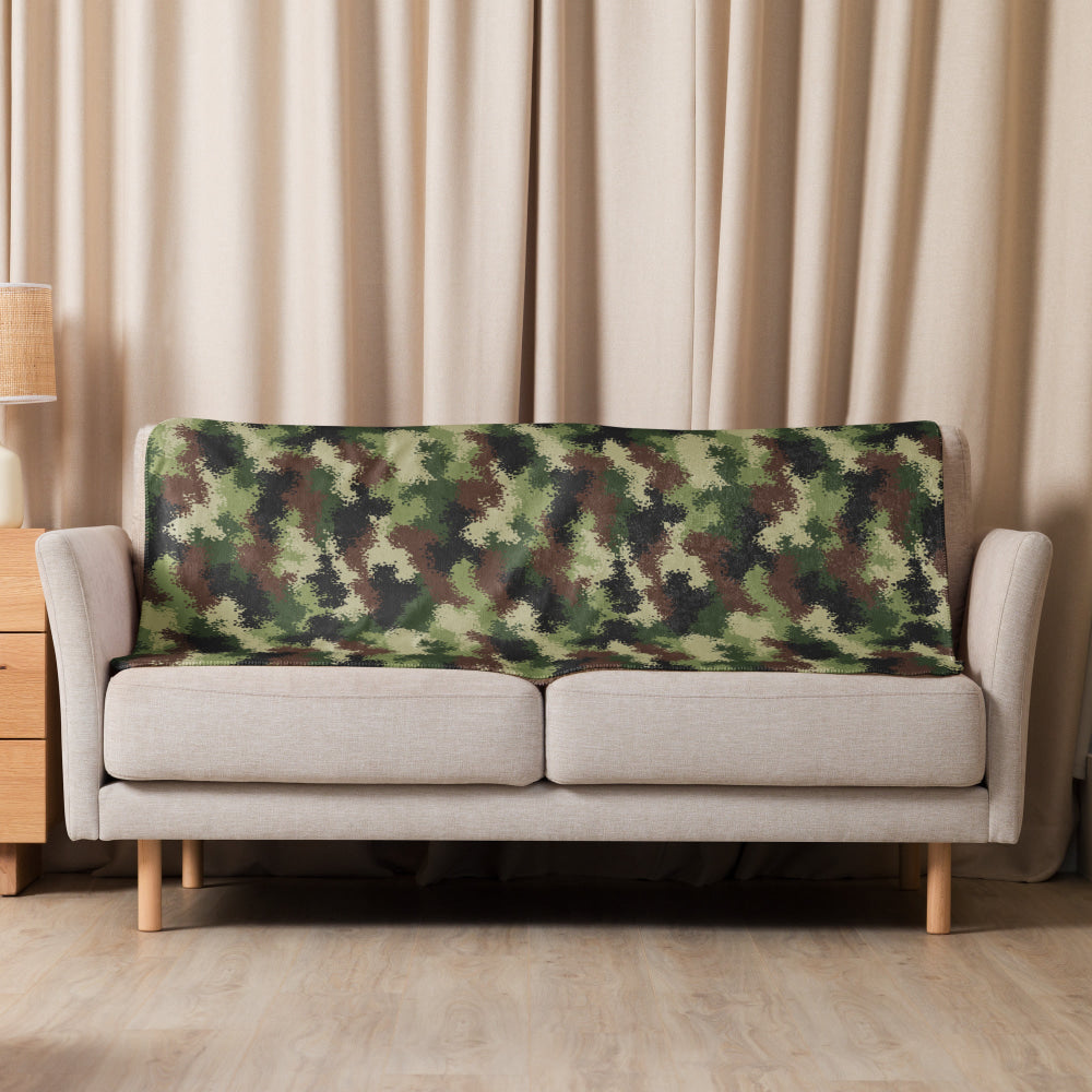 Serbian M-MDU-10 CAMO Sherpa blanket - Blanket