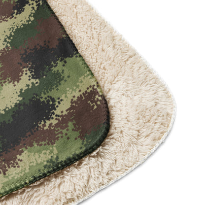 Serbian M-MDU-10 CAMO Sherpa blanket - Blanket