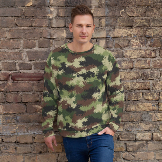 Serbian M-MDU-10 CAMO Unisex Sweatshirt - XS