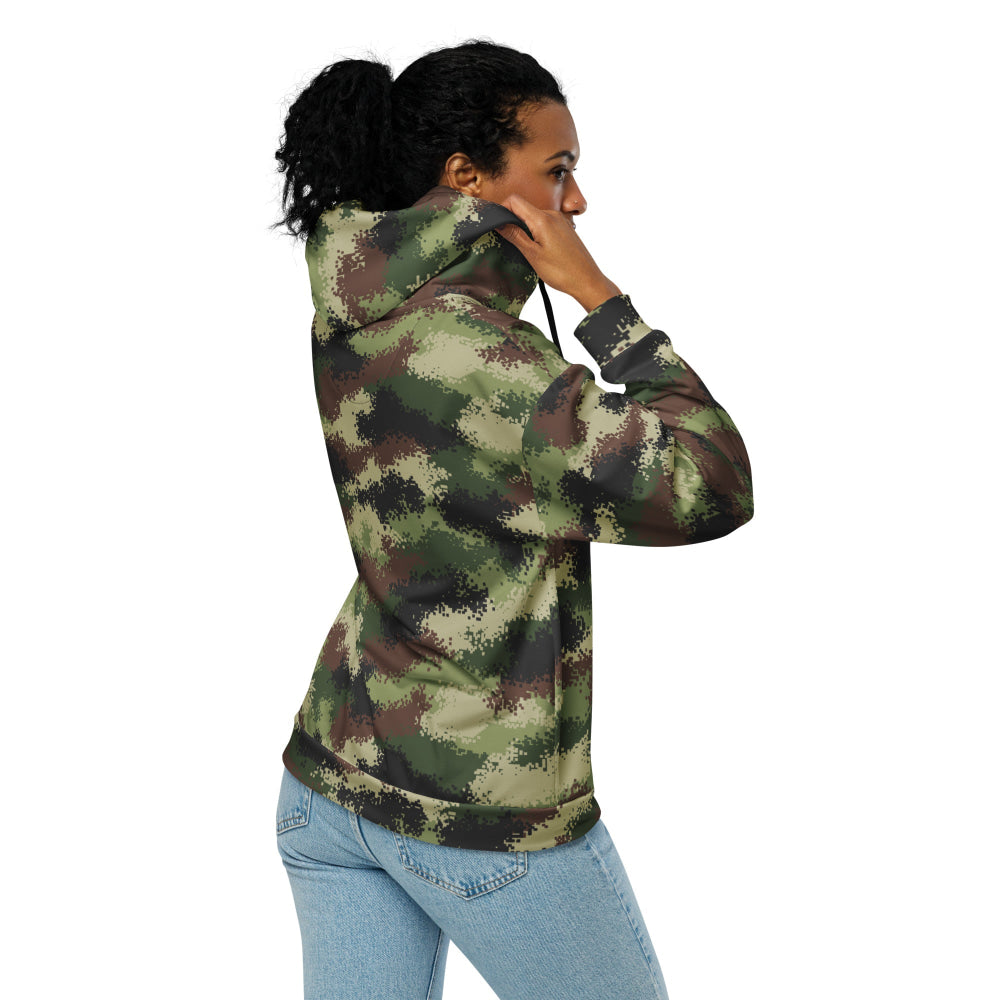 Serbian M-MDU-10 CAMO Unisex zip hoodie - Zip Hoodie