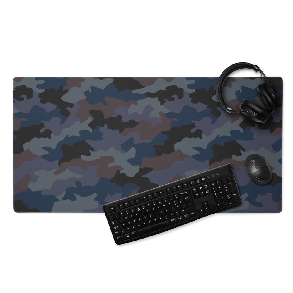 Serbian M89 Oak Leaf Police CAMO Gaming mouse pad - 36″×18″