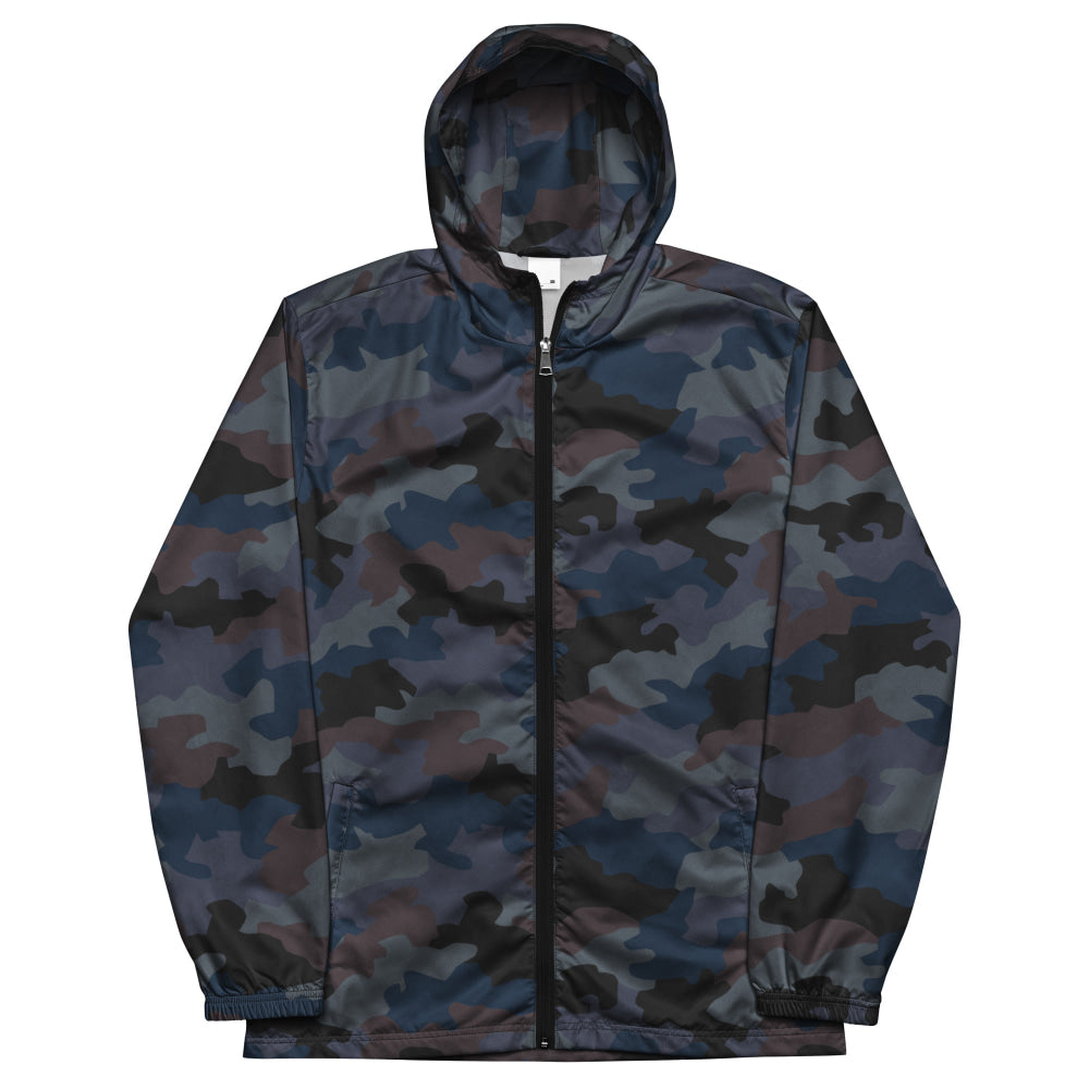 Serbian M89 Oak Leaf Police CAMO Men’s windbreaker - Mens Windbreaker