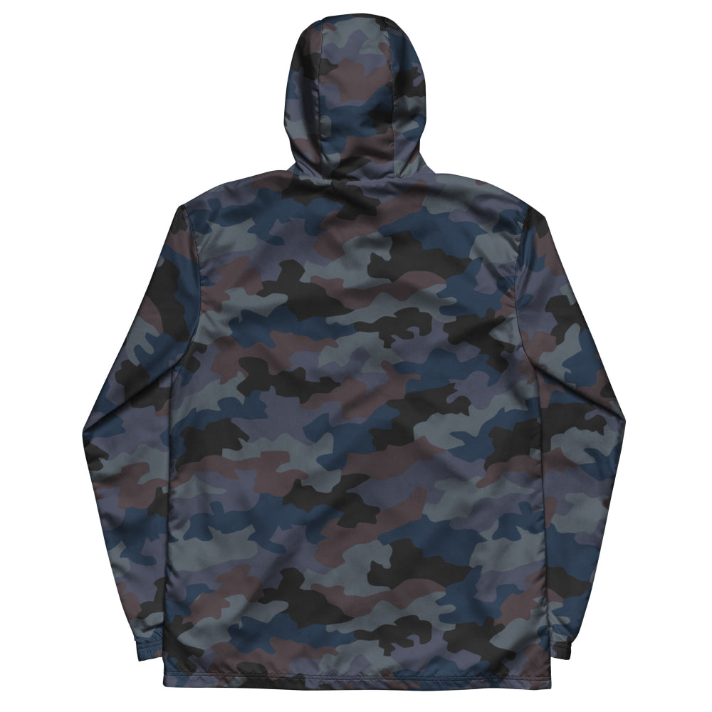 Serbian M89 Oak Leaf Police CAMO Men’s windbreaker - Mens Windbreaker