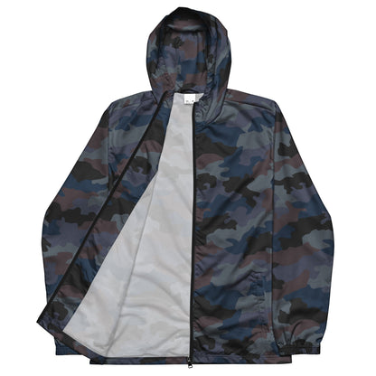 Serbian M89 Oak Leaf Police CAMO Men’s windbreaker - Mens Windbreaker