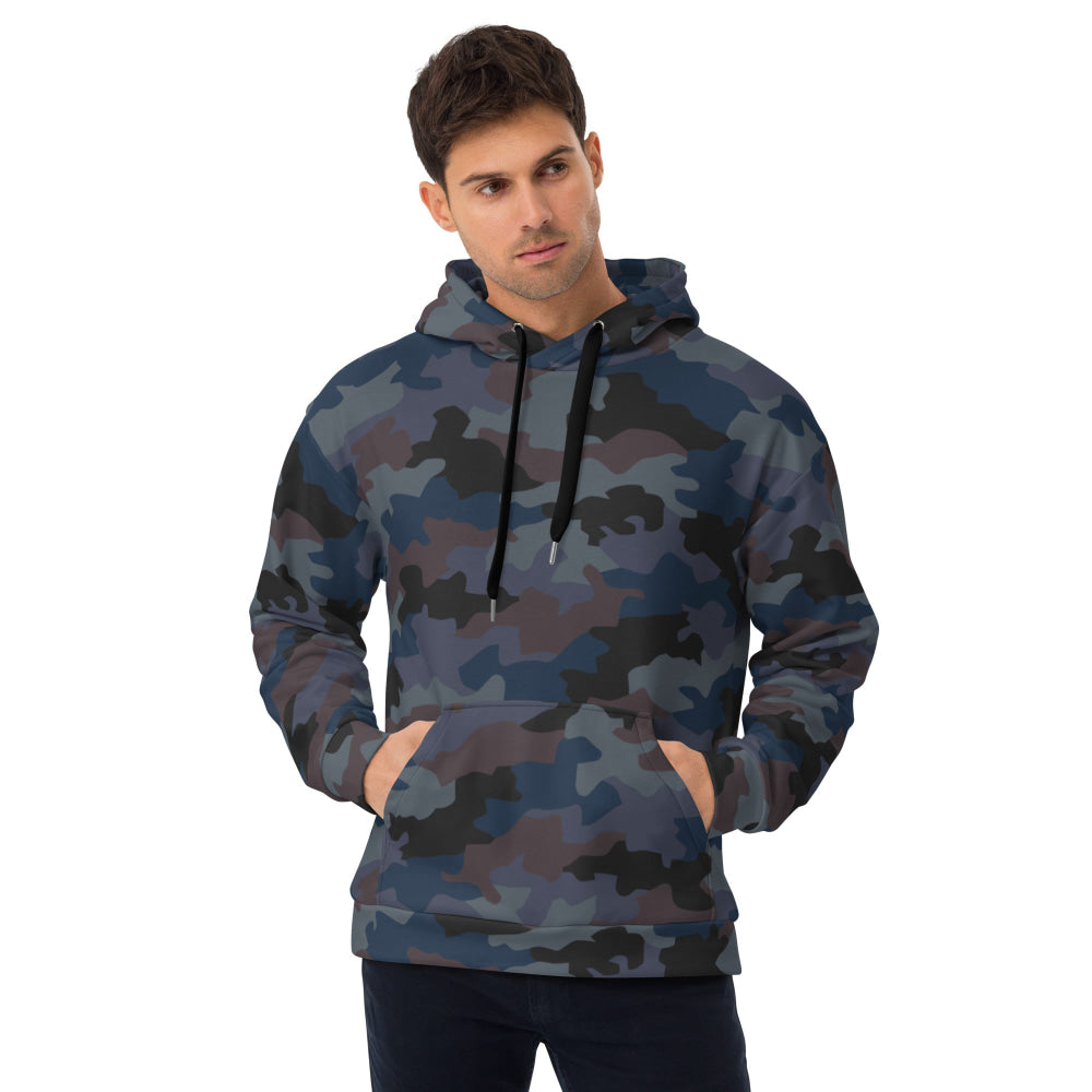 Serbian M89 Oak Leaf Police CAMO Unisex Hoodie - 2XS