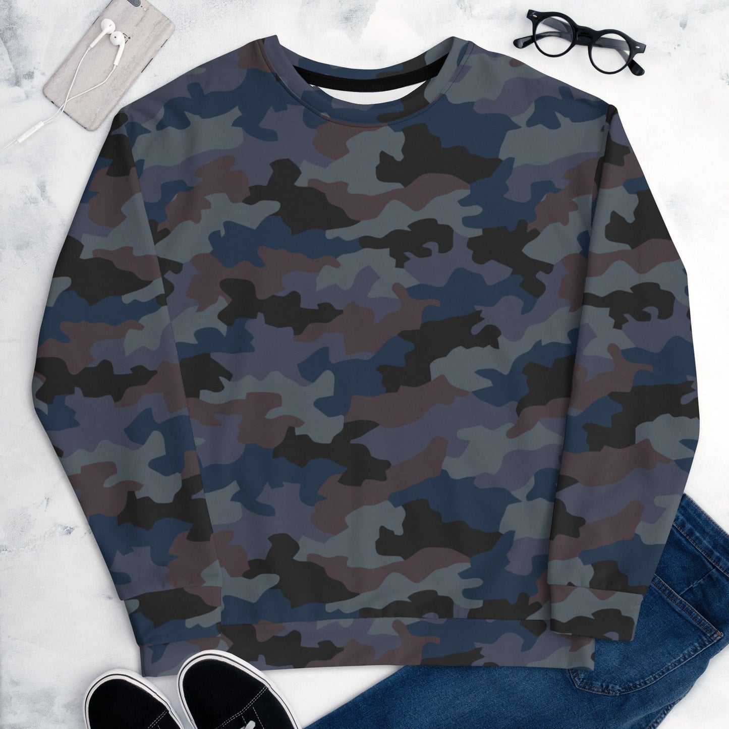 Serbian M89 Oak Leaf Police CAMO Unisex Sweatshirt