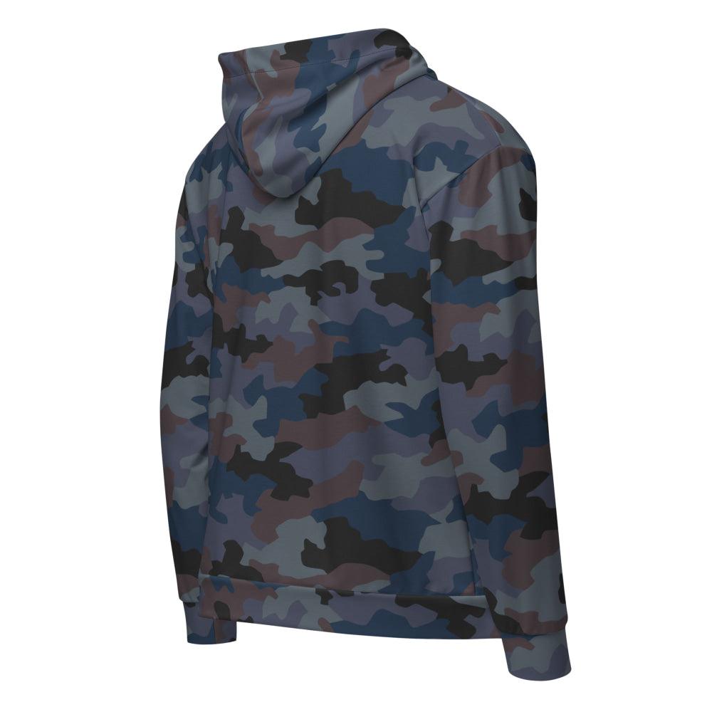 Serbian M89 Oak Leaf Police CAMO Unisex zip hoodie - Zip Hoodie