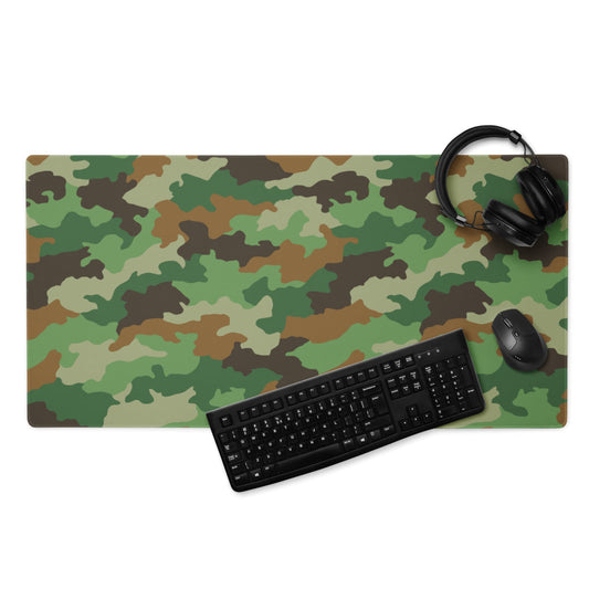 Serbian M93 Oak Leaf CAMO Gaming mouse pad - 36″×18″ - Mouse Pad