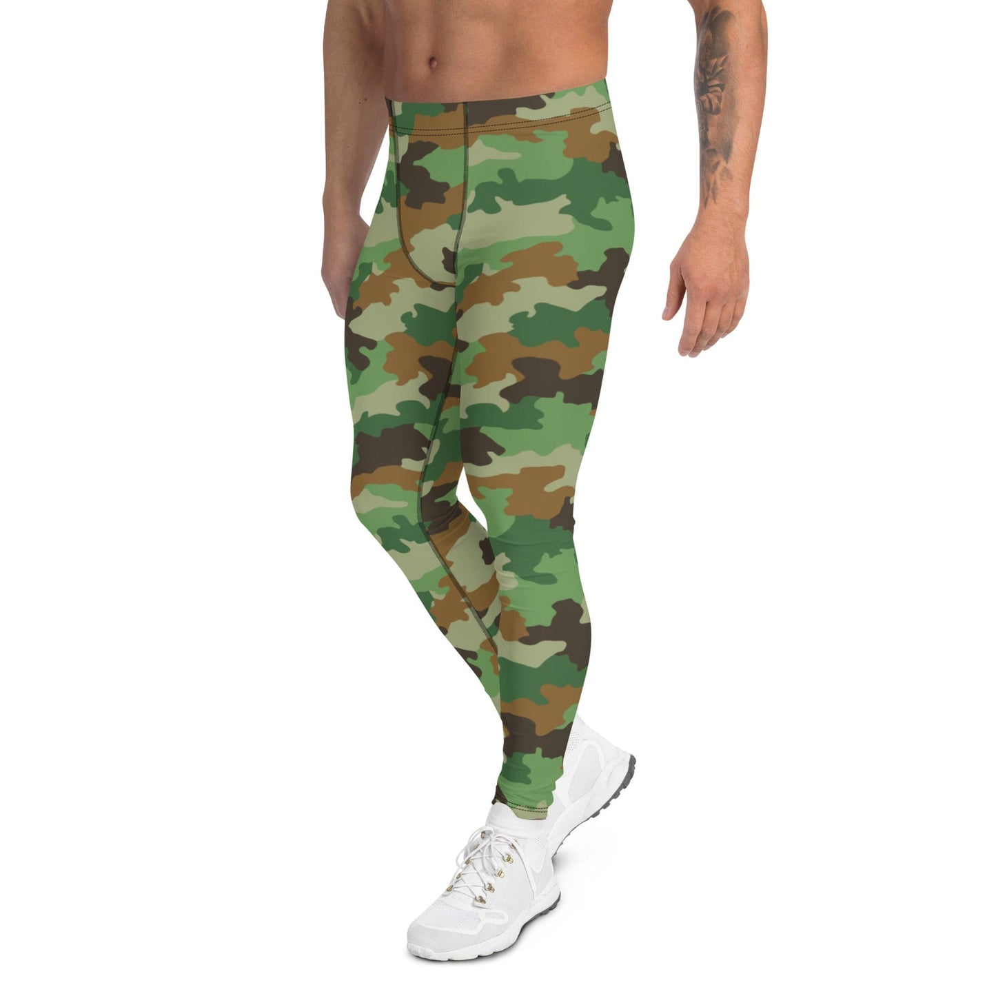 Serbian M93 Oak Leaf CAMO Men’s Leggings - Mens