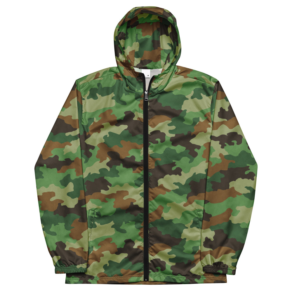 Serbian M93 Oak Leaf CAMO Men’s windbreaker - Mens Windbreaker