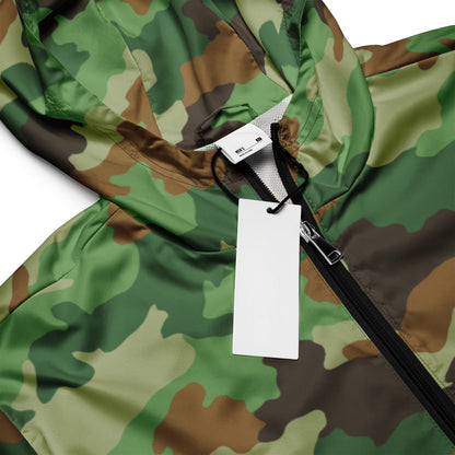 Serbian M93 Oak Leaf CAMO Men’s windbreaker - Mens Windbreaker