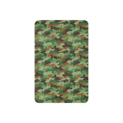 Serbian M93 Oak Leaf CAMO Sherpa blanket - Blanket