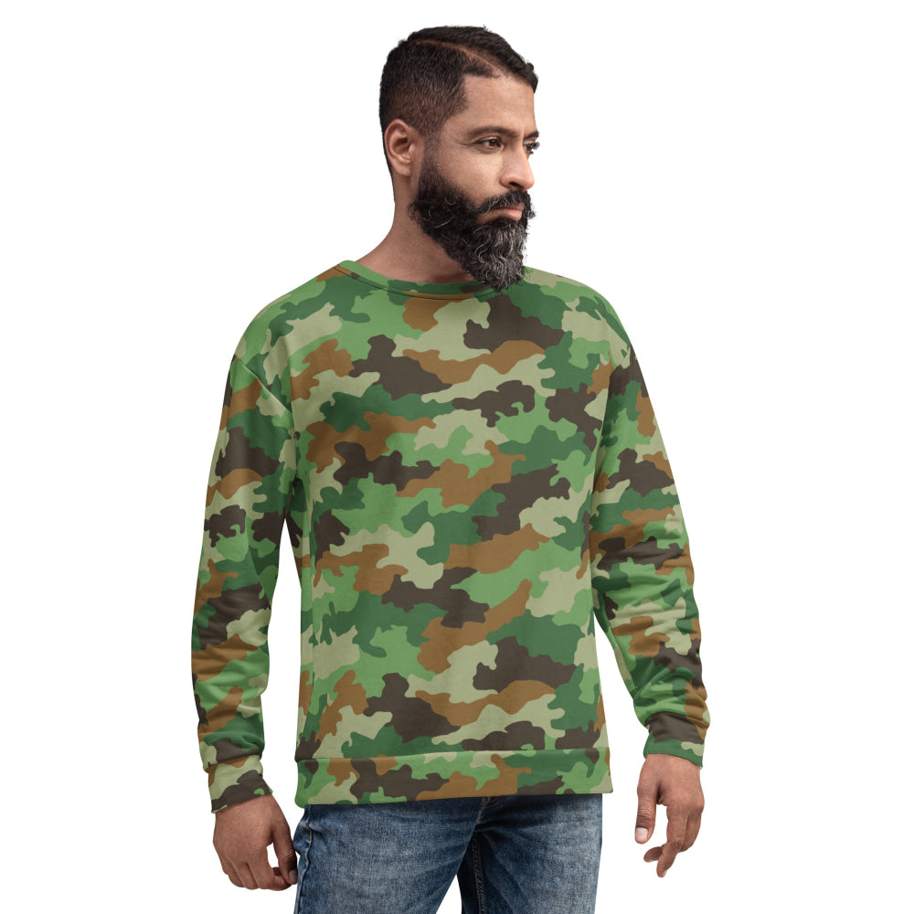 Serbian M93 Oak Leaf CAMO Unisex Sweatshirt