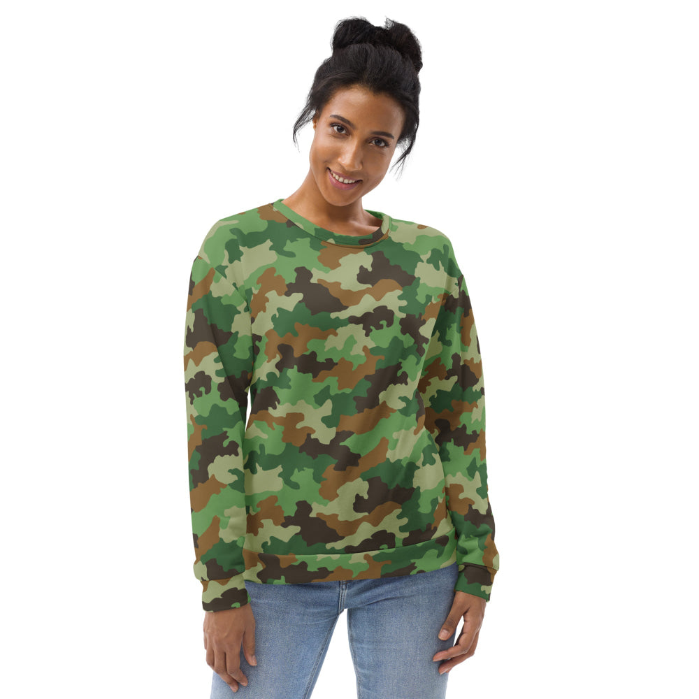 Serbian M93 Oak Leaf CAMO Unisex Sweatshirt