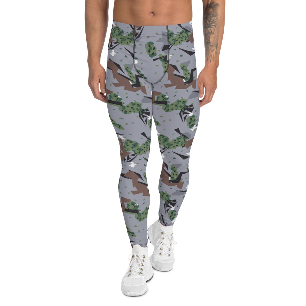 Serbian Montenegro Karst CAMO Men’s Leggings - XS - Mens