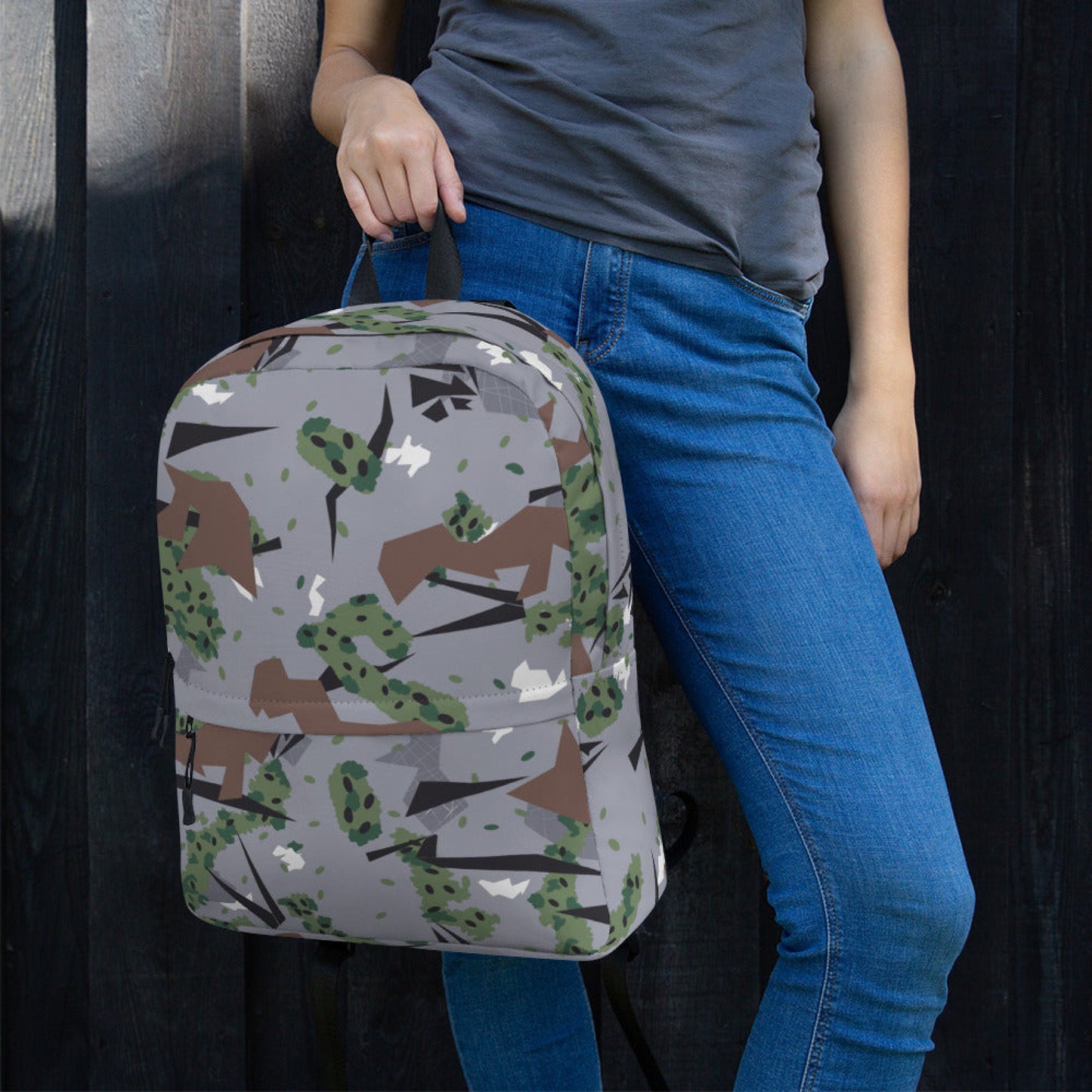 Serbian Montenegro Karst Mountain CAMO Backpack