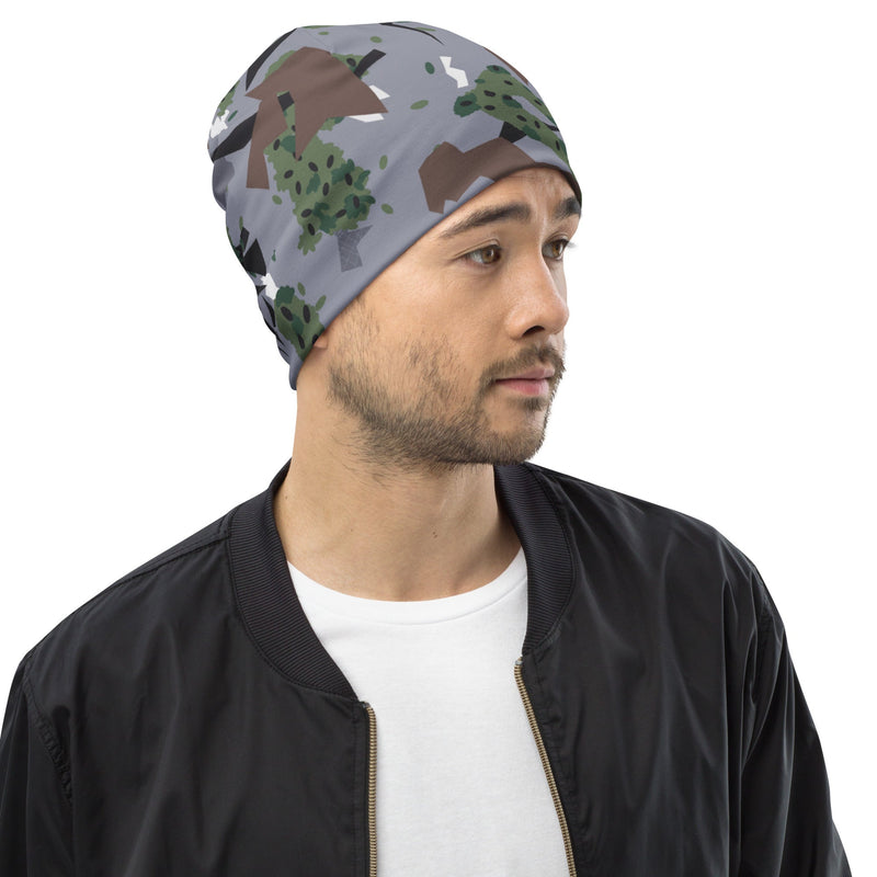 Karst Mountain Serbian Montenegro CAMO Beanie - Head
