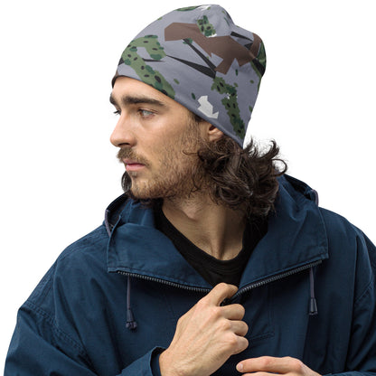 Serbian Montenegro Karst Mountain CAMO Beanie - S