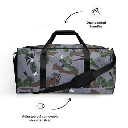 Serbian Montenegro Karst Mountain CAMO Duffle Bag