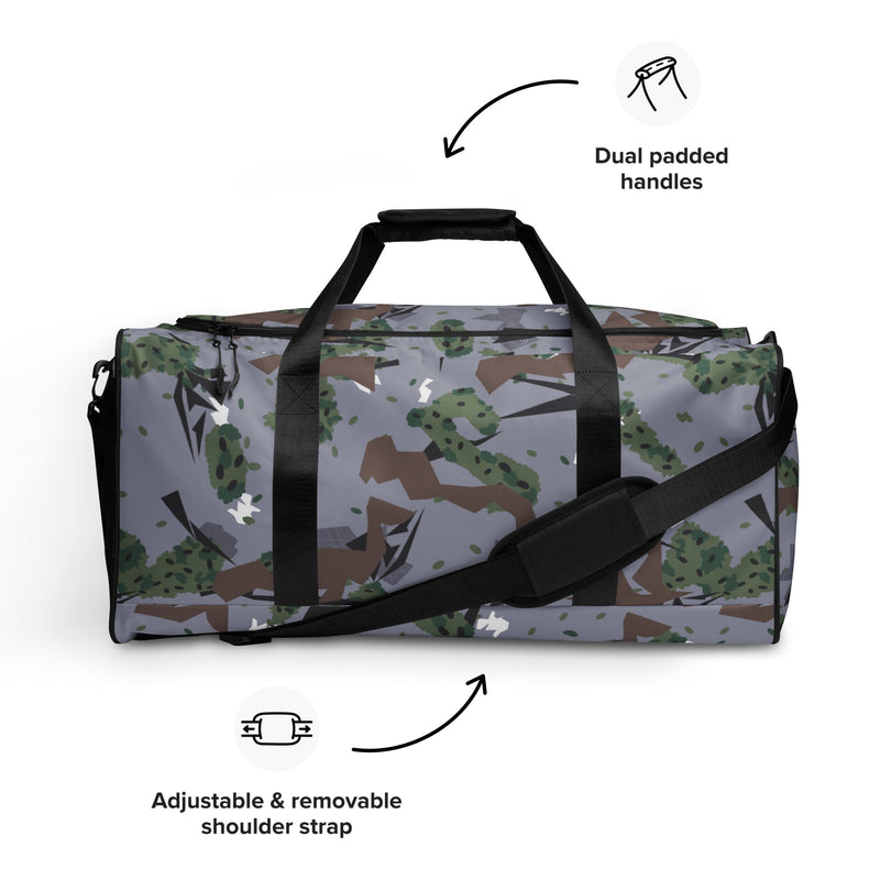Karst Mountain Serbian Montenegro CAMO Duffle Bag
