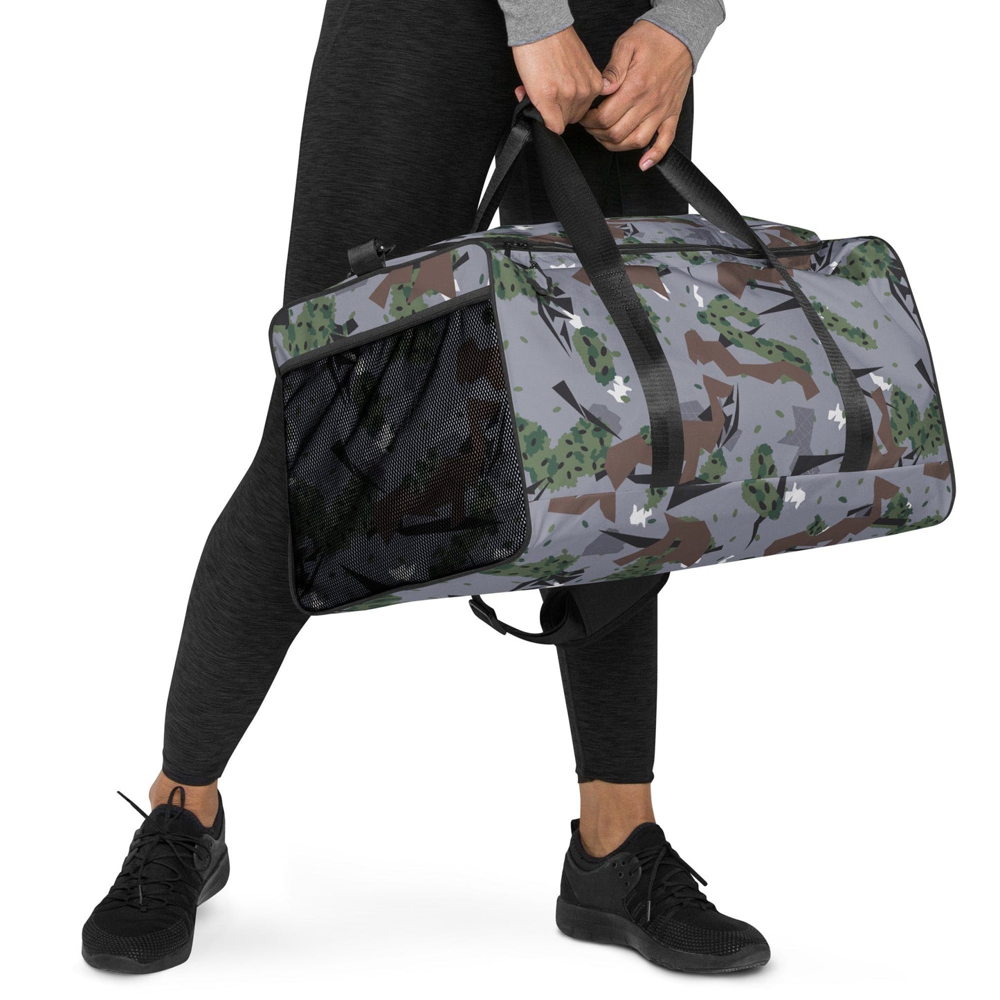 Serbian Montenegro Karst Mountain CAMO Duffle Bag
