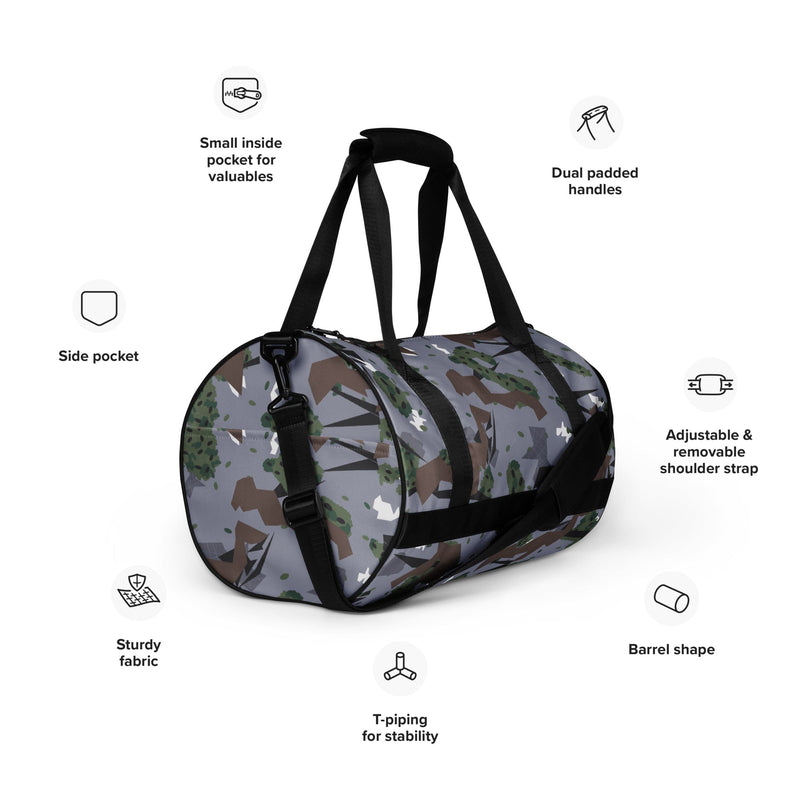 Karst Mountain Serbian Montenegro CAMO Gym Bag