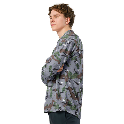 Serbian Montenegro Karst Mountain CAMO hockey fan jersey 2XS Hockey Jerseys