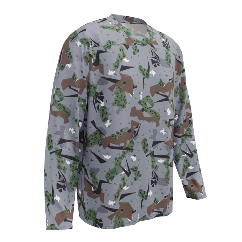 Karst Mountain Serbian Montenegro CAMO Unisex Hockey Fan Jersey