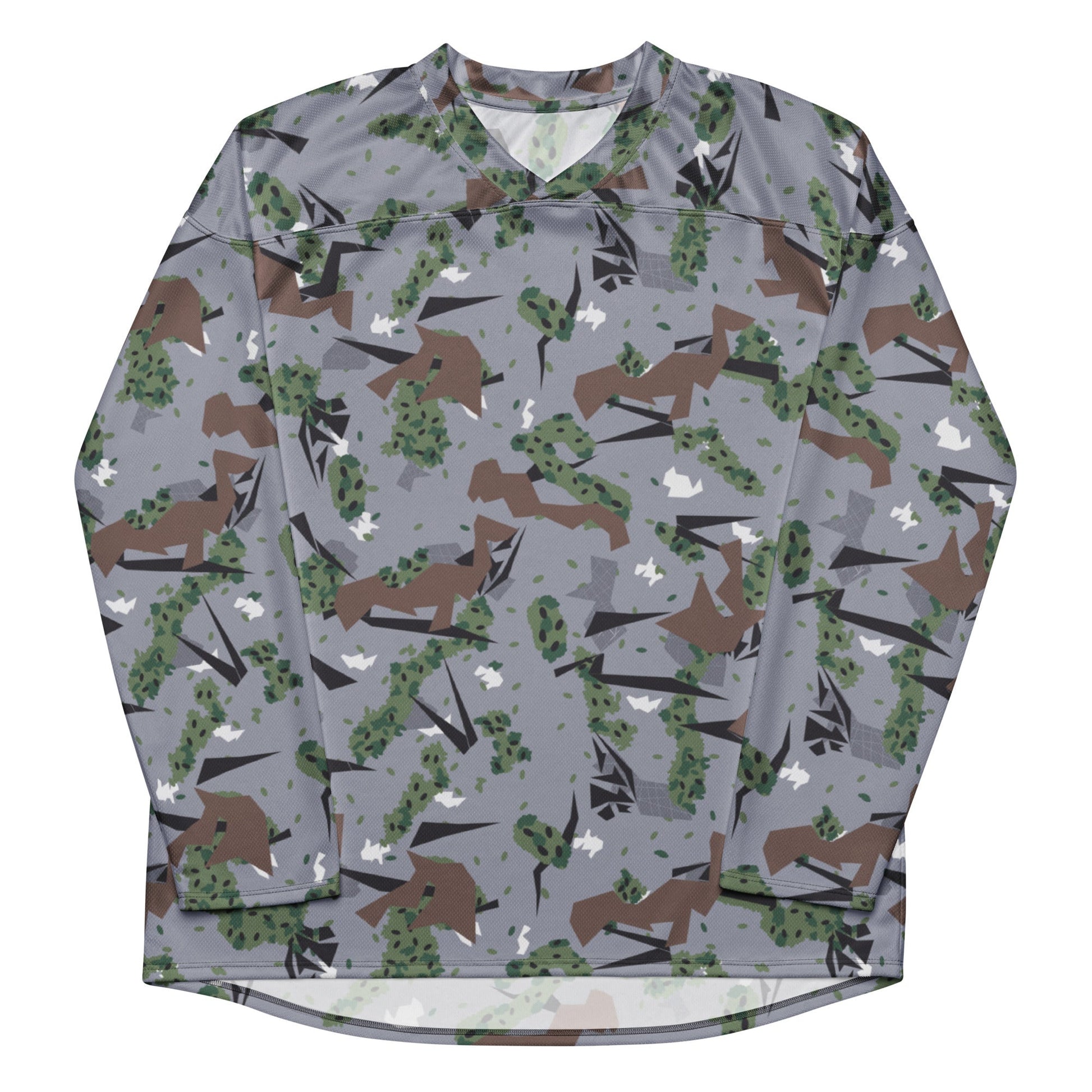 Serbian Montenegro Karst Mountain CAMO hockey fan jersey Hockey Jerseys