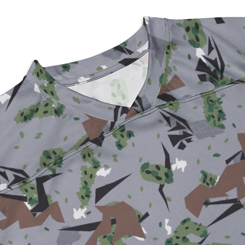 Karst Mountain Serbian Montenegro CAMO Unisex Hockey Fan Jersey