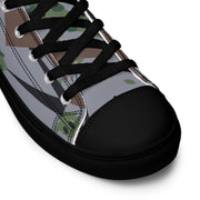 Karst Mountain Serbian Montenegro CAMO Mens High-Top Canvas Shoes