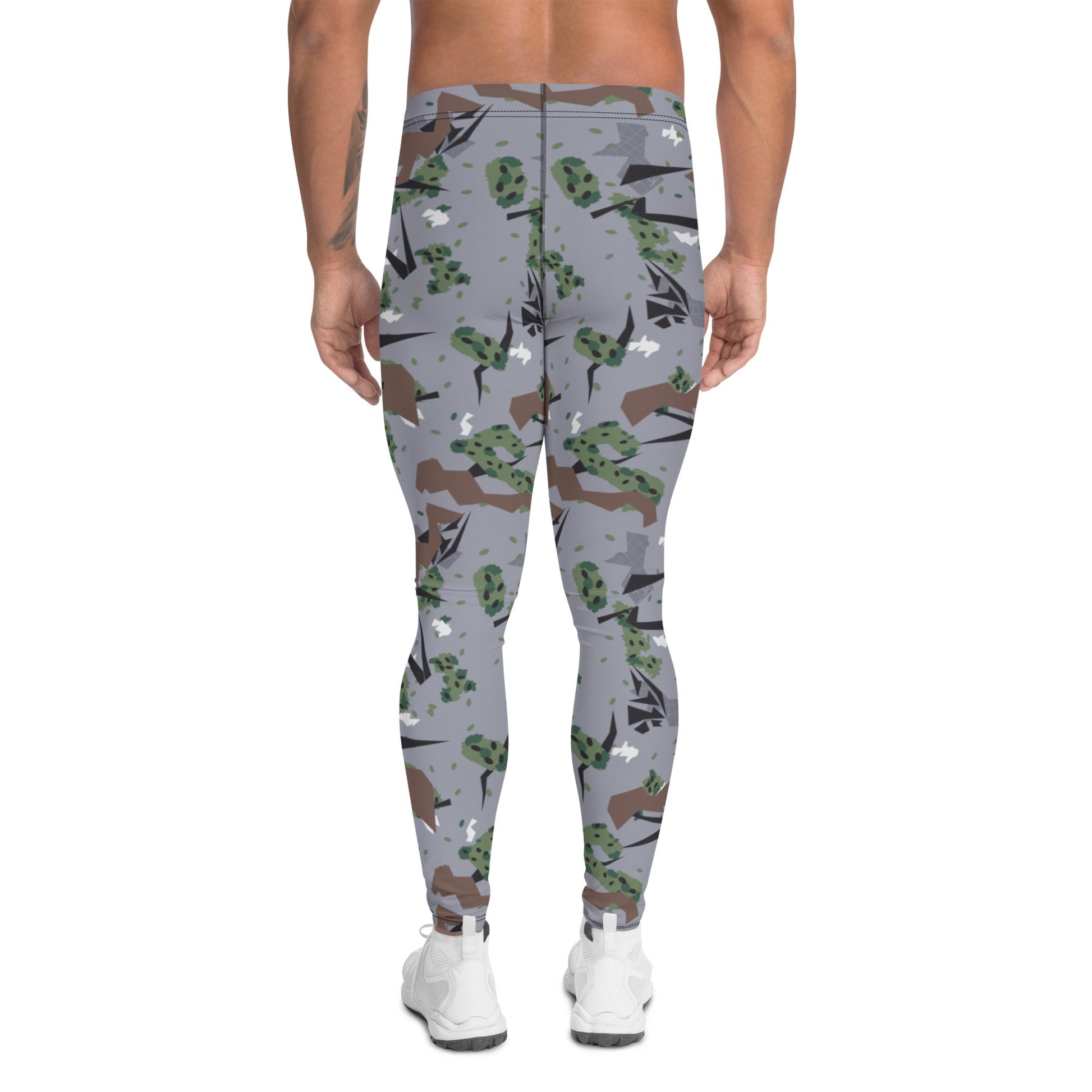 Serbian Montenegro Karst Mountain CAMO Mens Leggings