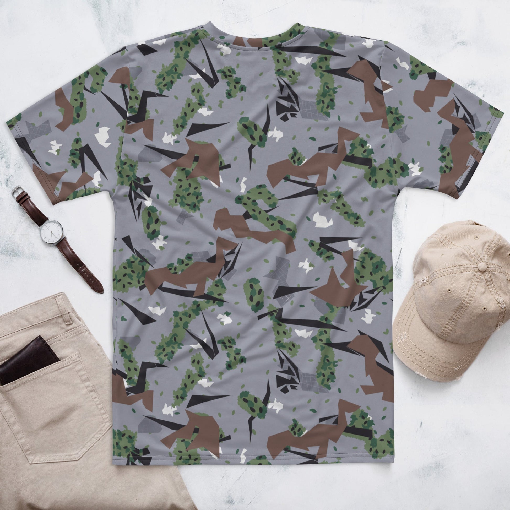 Serbian Montenegro Karst Mountain CAMO Mens t-shirt - T-Shirts