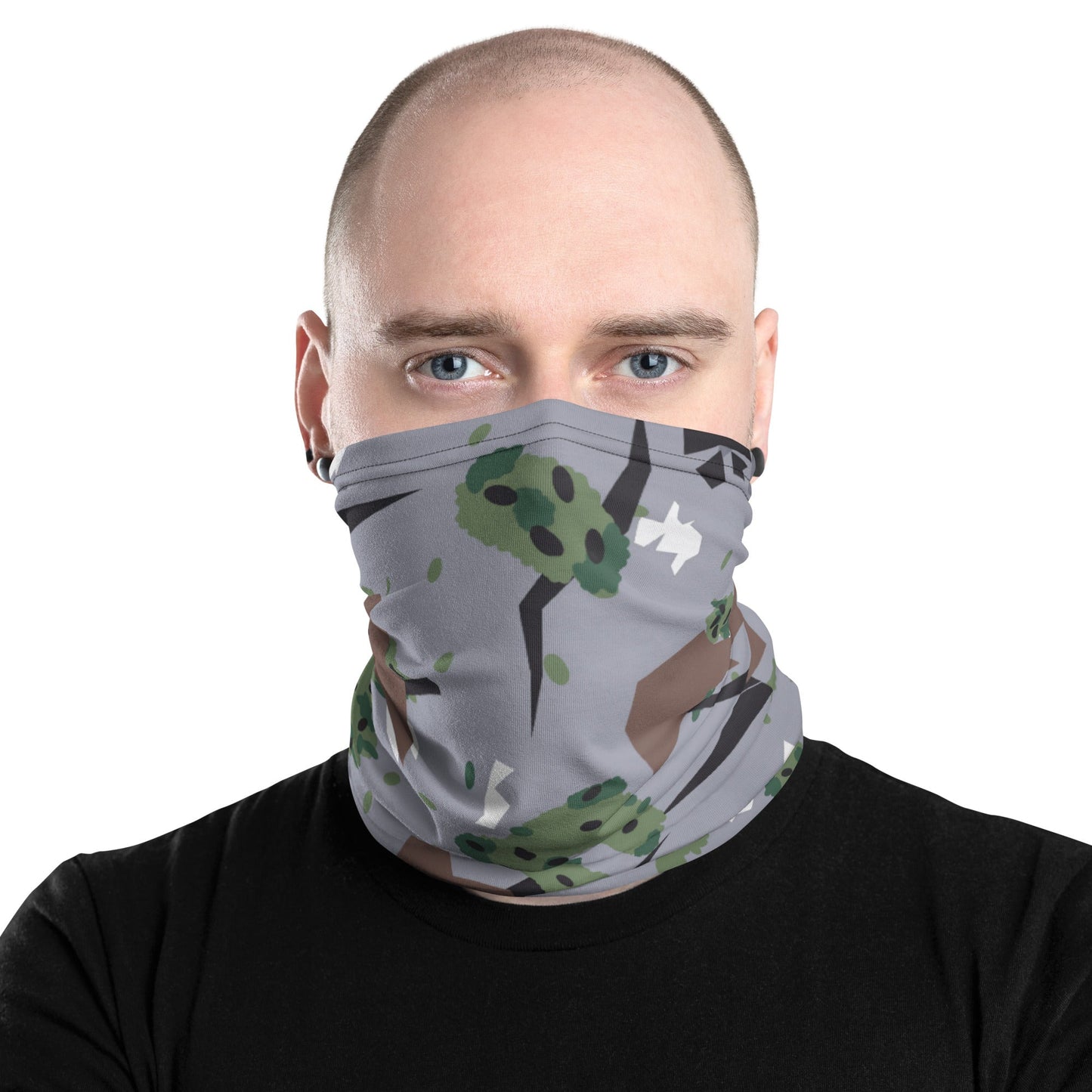 Serbian Montenegro Karst Mountain CAMO Neck Gaiter Gaiters