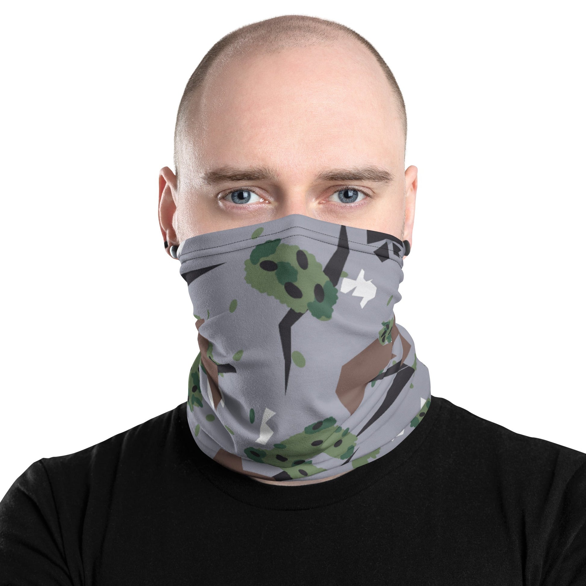 Serbian Montenegro Karst Mountain CAMO Neck Gaiter Gaiters
