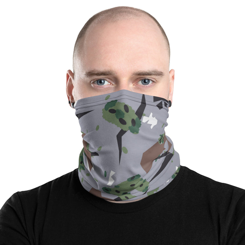 Karst Mountain Serbian Montenegro CAMO Neck Gaiter - Head