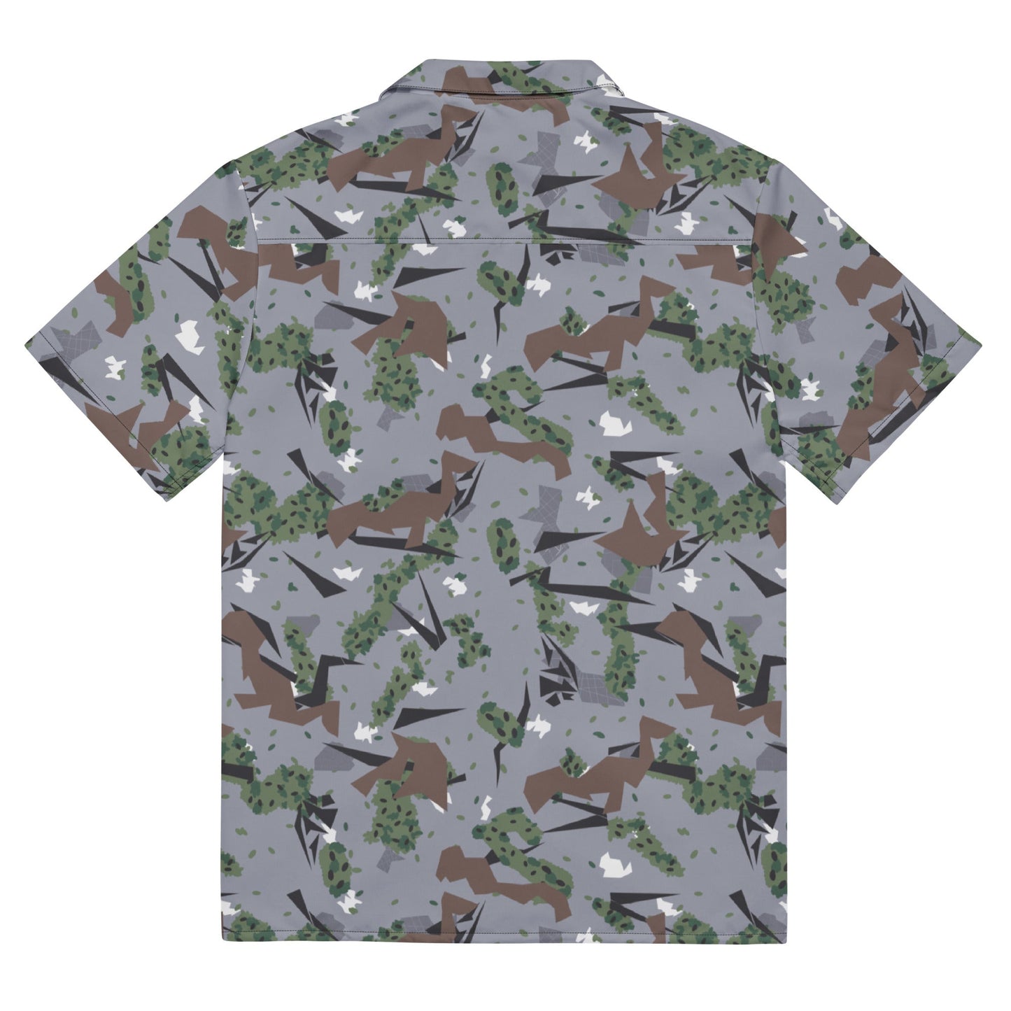 Serbian Montenegro Karst Mountain CAMO Unisex button shirt Button Shirts