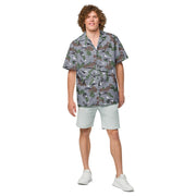 Karst Mountain Serbian Montenegro CAMO Unisex Short-Sleeve Button Shirt - Button-Up