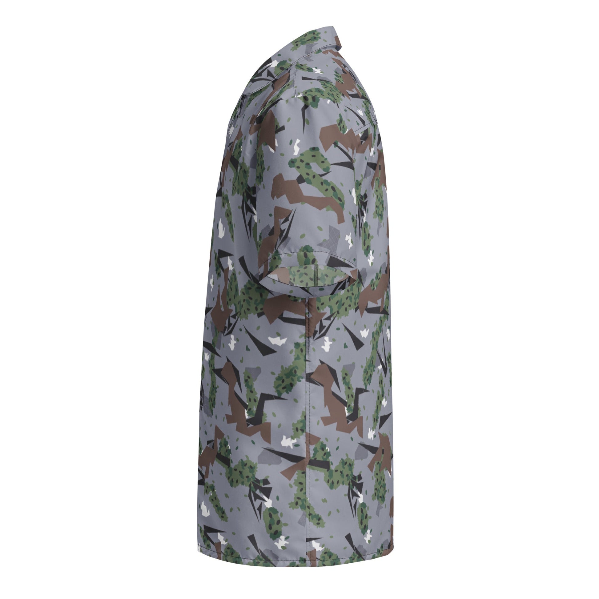 Serbian Montenegro Karst Mountain CAMO Unisex button shirt Button Shirts