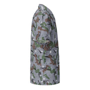 Karst Mountain Serbian Montenegro CAMO Unisex Short-Sleeve Button Shirt - Button-Up