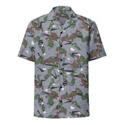 Karst Mountain Serbian Montenegro CAMO Unisex Short-Sleeve Button Shirt - Button-Up