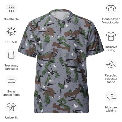 Serbian Montenegro Karst Mountain CAMO unisex sports jersey Sports Jerseys