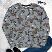 Karst Mountain Serbian Montenegro CAMO Unisex Sweatshirt